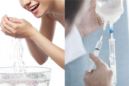 生理盐水敷脸