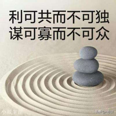 “谋可寡而不可众，利可共而不可独”，应该怎样理解这句话？
