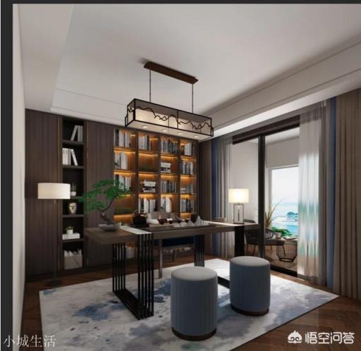 装修过程中选择开放式书房,该如何做书房的装修设计?