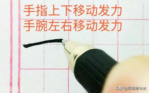 你怎样理解写书法时“腕动指不动”?写硬笔也有这个要求吗?(书法)