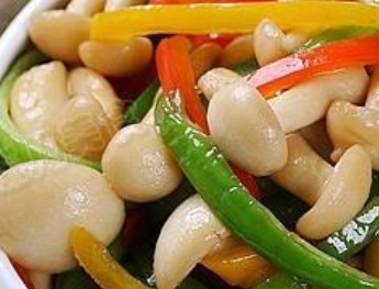 番茄白玉菇 彩椒白玉菇