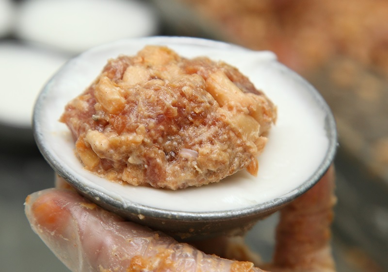 南彰化肉圆制作过程 北彰化肉圆这样做