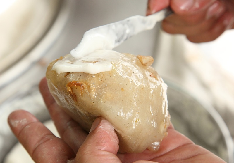 南彰化肉圆制作过程 北彰化肉圆这样做