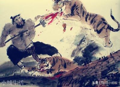 李逵杀四虎毫不费力，武松打一只就累趴，莫非李逵能秒杀武松？