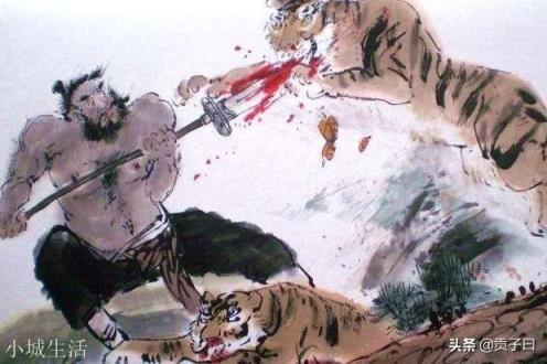 李逵杀四虎毫不费力，武松打一只就累趴，莫非李逵能秒杀武松？