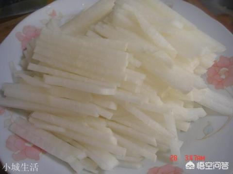 素炒白萝卜丝怎么炒好吃？