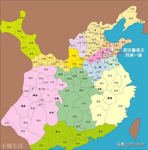 刘备是中山靖王之后，刘表刘焉刘璋刘虞刘岱刘繇刘晔是谁的后代？