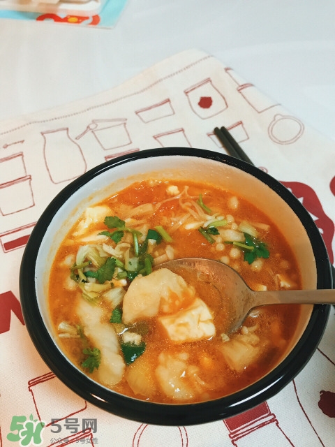 番茄鱼片汤 牛奶鲜蔬汤