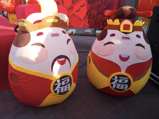 小年期间年味儿浓 河防口古关迎春大集