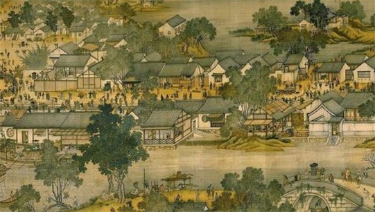 汴京是清明上河图的创作地 世界上第一个大规模的商业城市