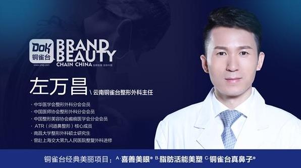 左万昌院长双眼皮技术 云南铜雀台整形医院全城案例招募