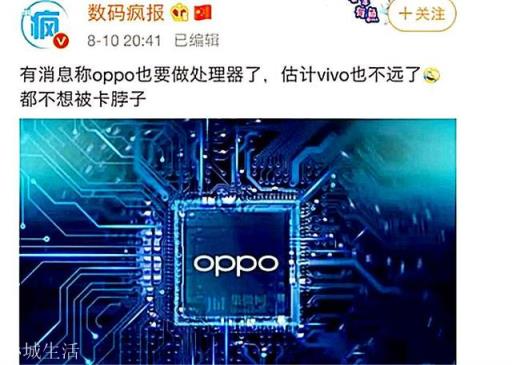為什么大家都希望小米可以造出芯片？而對收入更多規模更大的OPPO、vivo，不抱希望呢？
