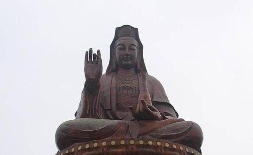 南海观音高61.9米 世界最高的观音坐像