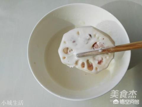 炸藕夹怎么做?