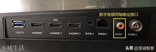 电视机如何和音响连接？