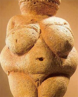 产生于公元前3万年的雕塑《维林多夫的维纳斯》 世界最早的塑像