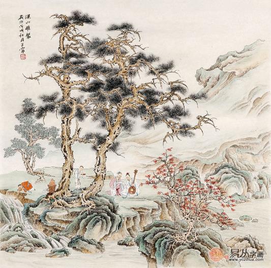事实证明用山水画撑场面 酒店走廊适合挂什么画