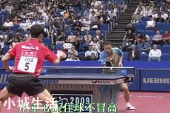 乒乓球中对手正手攻过来的球怎么后退还击?
