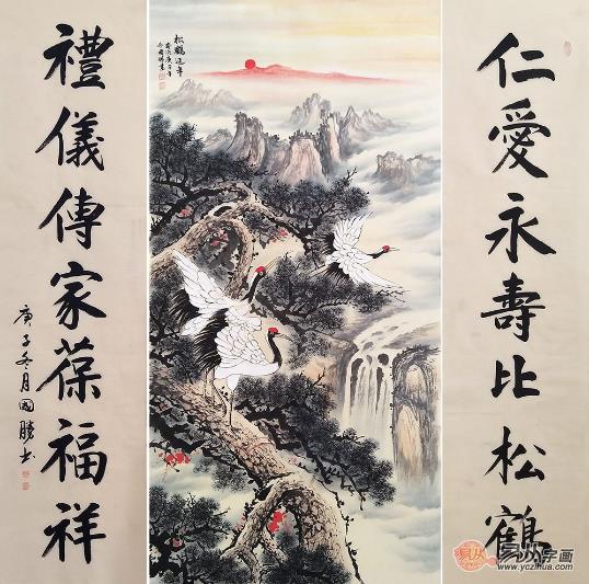 深受国人喜欢的山水画 中式客厅挂什么画