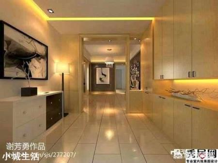 开门就是客餐厅，鞋柜如何摆？