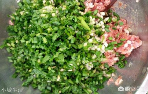 韭菜猪肉包子中韭菜是怎么保持翠绿的?