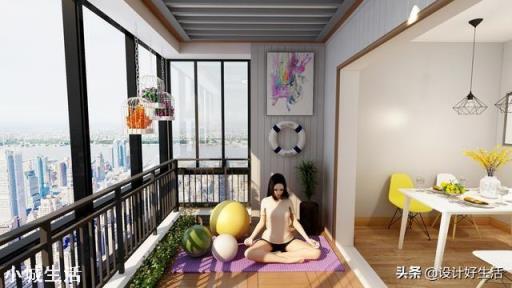 带阳台的卧室，怎样设计才不会浪费空间？
