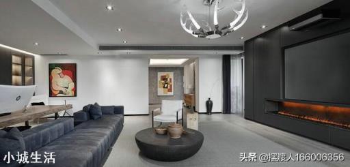 130平米如何裝出來高級(jí)感黑白灰？
