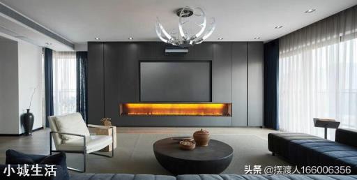 130平米如何裝出來高級(jí)感黑白灰？