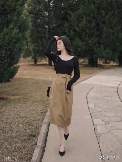 女人穿高跟鞋要搭配什么样的衣服会更加性感？