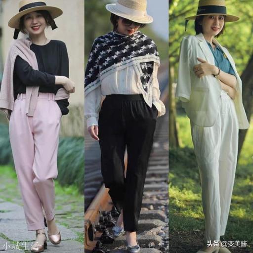 女人四十岁梨型身材怎么搭配衣服？