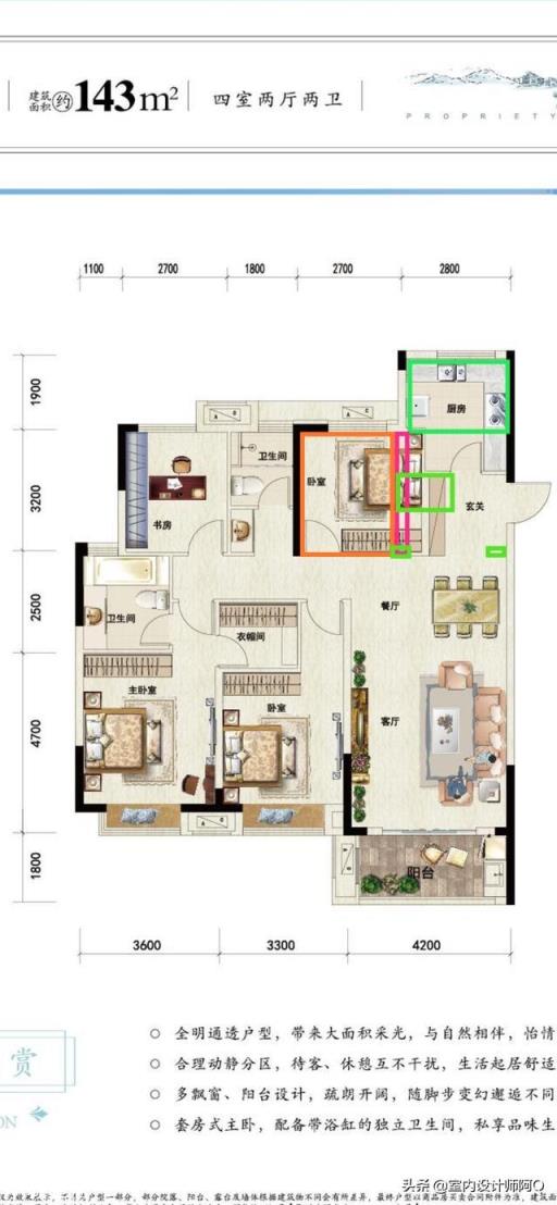 这个户型一家三口住怎么改比较好?
