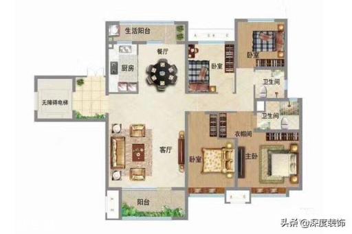 这样的户型入门左边无位置了，玄关怎样做？