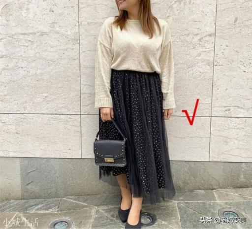 矮个又略显肥胖的中年女性，适合穿裙子吗？为什么？