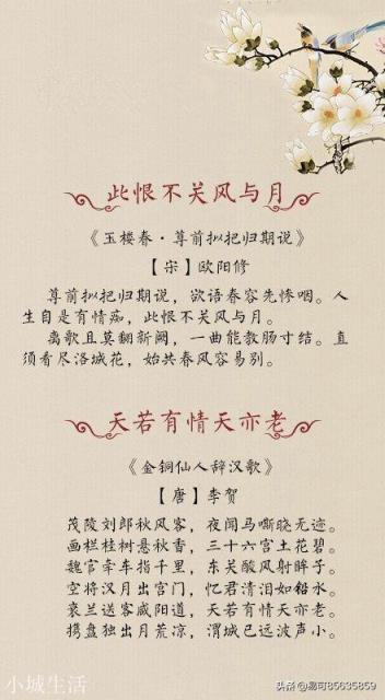 词句 有哪些前半句为大众所熟知，后半句却很少有人知道的诗句？