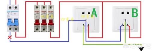电路中有一个插座的零线跟地线接反，如何确定是哪一个插座接反?用什么仪器查呢？