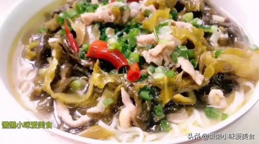 酸菜肉丝面怎么做好吃？
