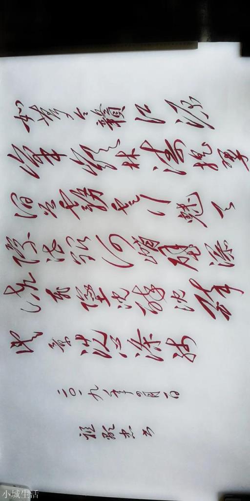敢秀一下你的书法字吗？