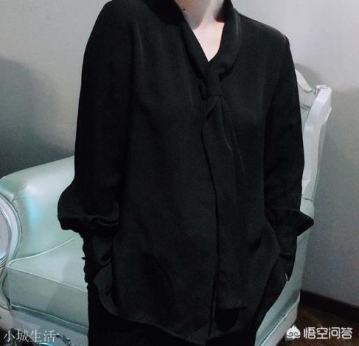 女生穿黑衬衣好看吗?