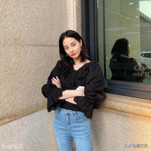 女生穿黑衬衣好看吗?
