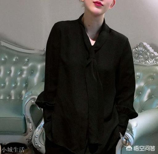 女生穿黑衬衣好看吗?