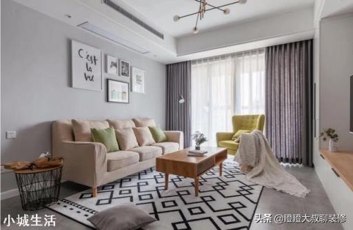 客厅地砖和墙面怎么选？
