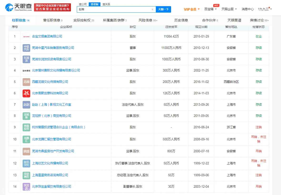 赵薇简介及图片 赵薇个人资料