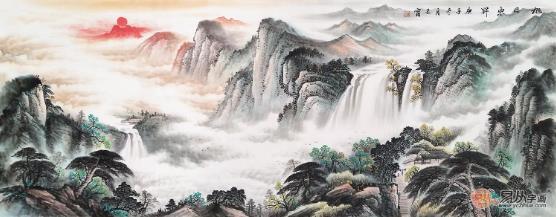 建议从画作的寓意内涵方面着手 家里挂什么画好