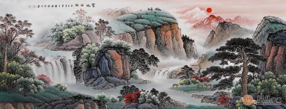 建议从画作的寓意内涵方面着手 家里挂什么画好