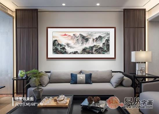 建议从画作的寓意内涵方面着手 家里挂什么画好