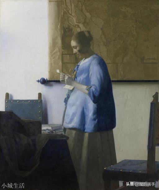 如何评价画家维米尔描绘的写实女人油画?他在西方画坛地位如何?