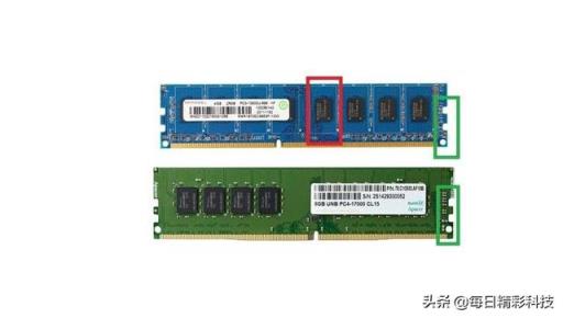 电脑内存DDR3和DDR4有什么区别?