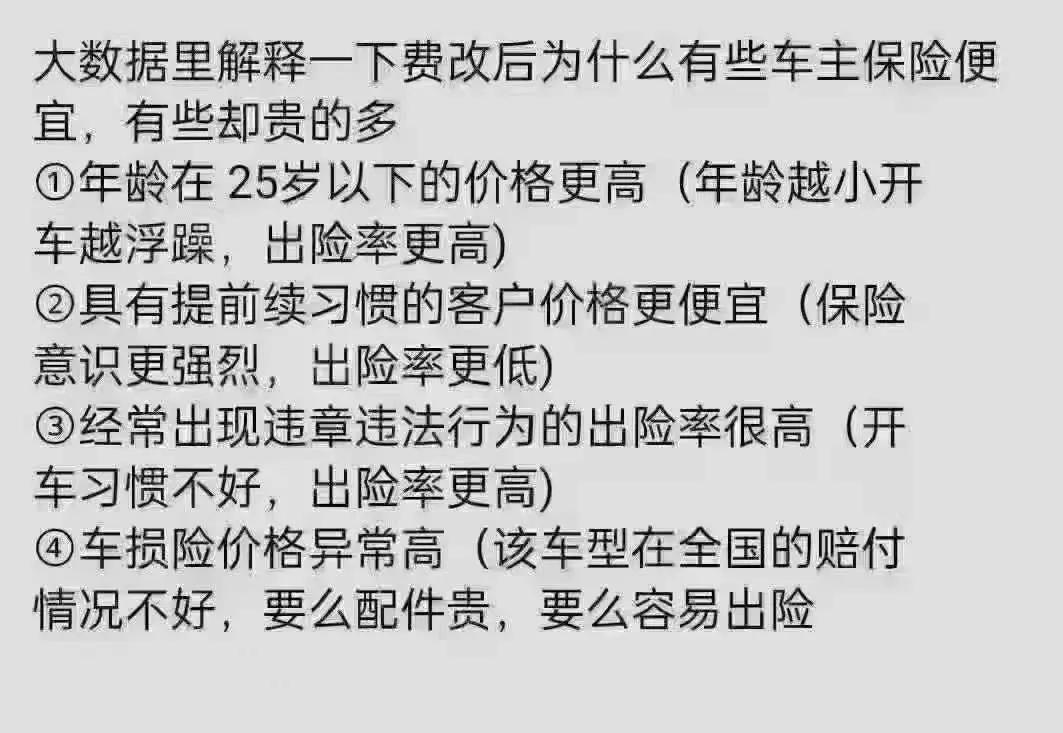 大概费用 车险年多少钱
