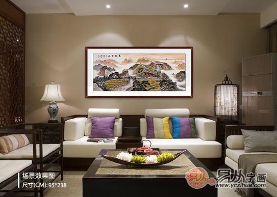 选择山水画须遵循的4原则 沙发背景墙挂什么画好