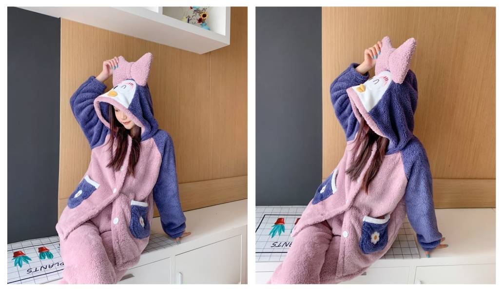 舒服到骨子里的珊瑚绒睡衣  珊瑚绒睡衣